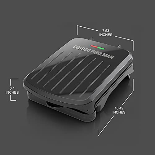 2-Serving George Foreman Electric Grill & Panini Press