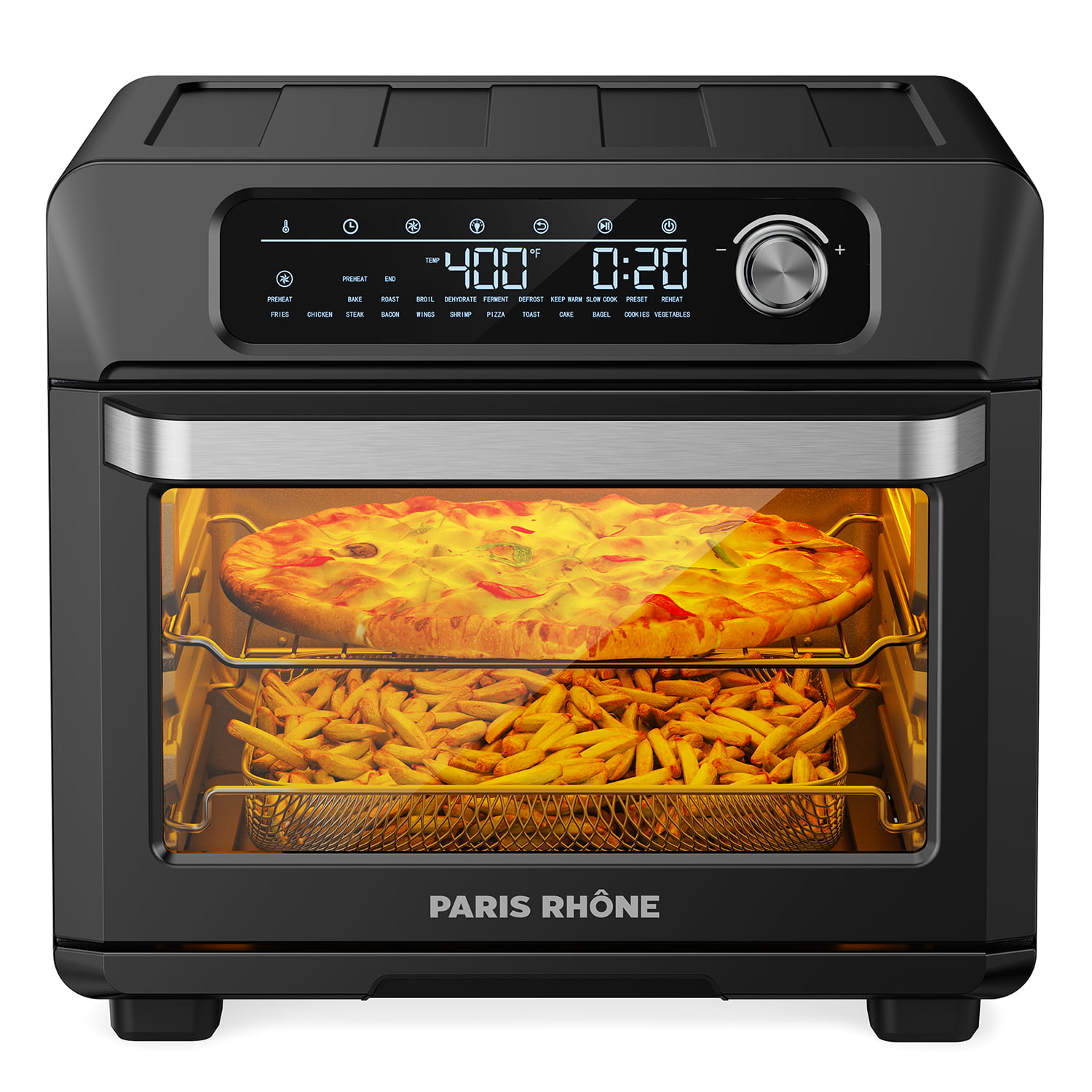 26QT Large Convection Air Fryer Oven with Recipes