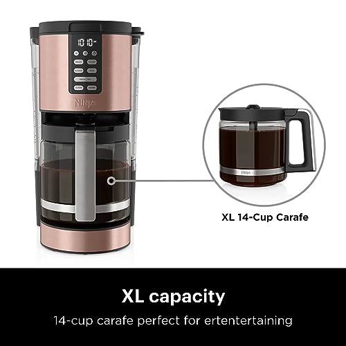 Ninja XL Programmable Coffee Maker with Timer, Copper