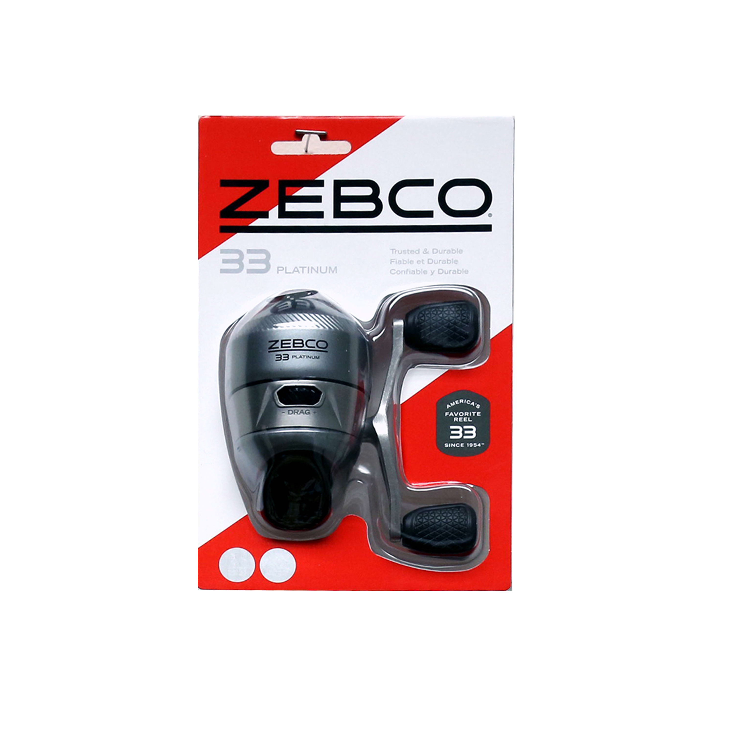 Zebco 33 Platinum Spincast Reel