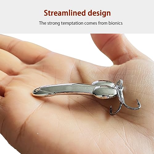 Funny Bass Fishing Lures - 4Pcs Set (Silver, Gold)