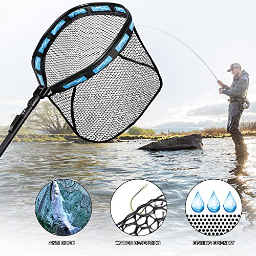 PLUSINNO Floating Fishing Net - Easy Catch and Release