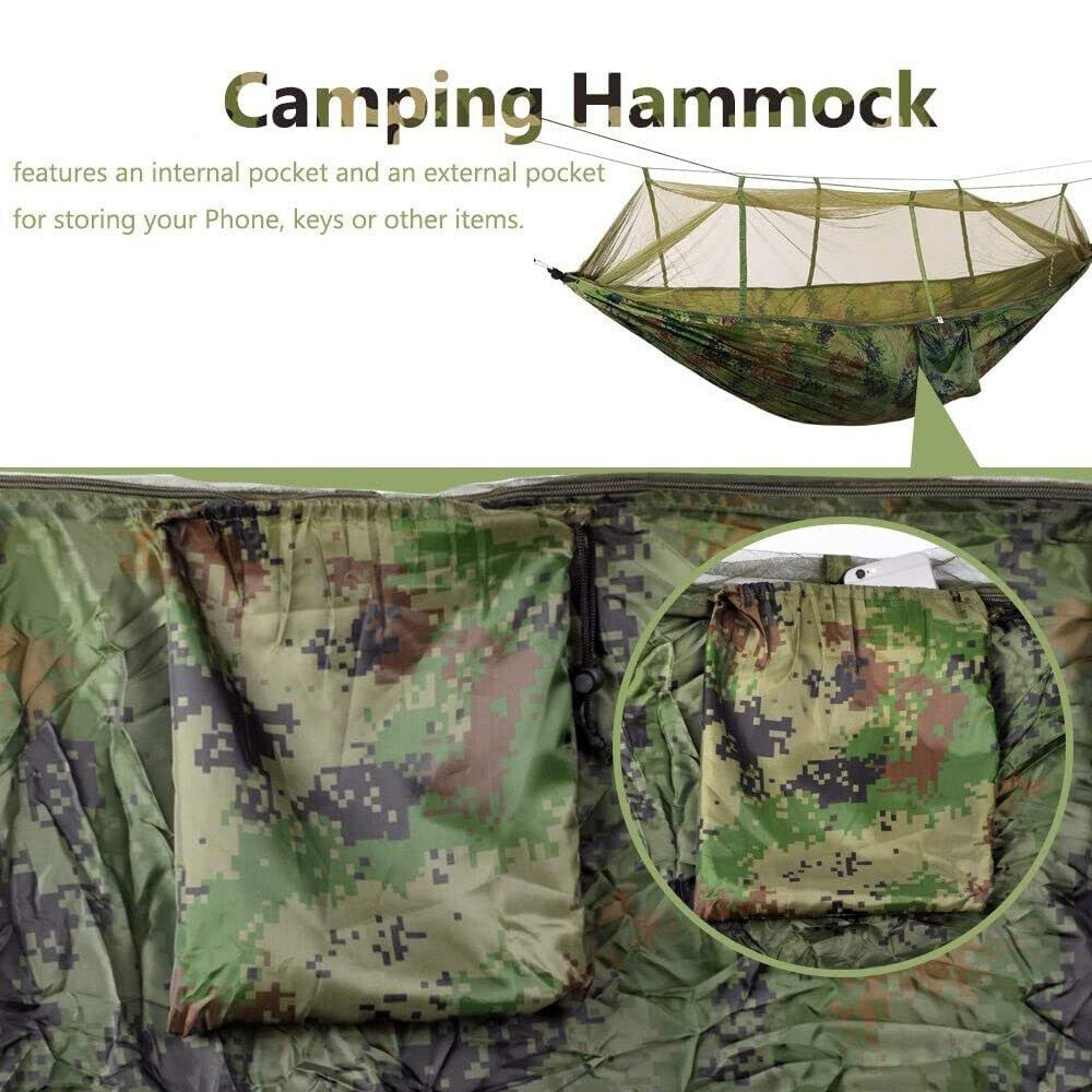 Double Person Hammock Tent with Mosquito Net