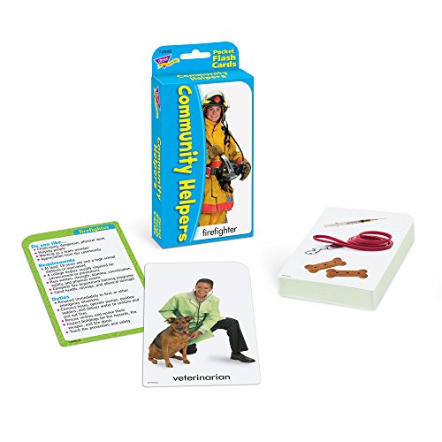 Community Helpers & Careers Pocket Flash Cards