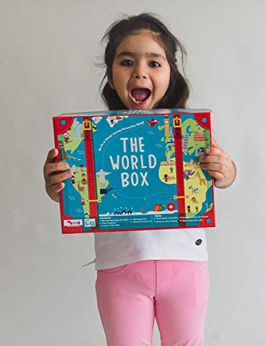 CocoMoco Kids World Box: Geography Learning Set for Kids