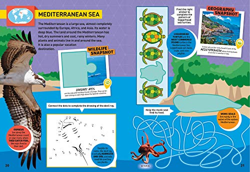 World Atlas Sticker Activity Book