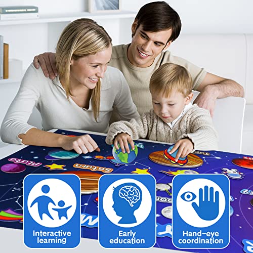 Solar System Felt Board Set, Preschool, Interactive Toy
