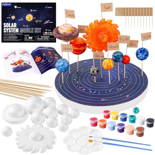 Solar System Model Kit for Homeschool Kids Craft