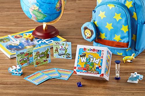 BrainBox World Card Game: Fun Trivia Game for Family
