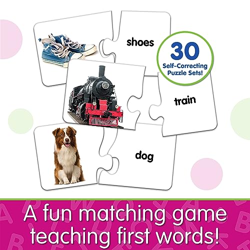 Match It! First Words: Self-Correcting Sight Words Puzzle