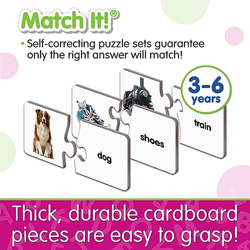 Match It! First Words: Self-Correcting Sight Words Puzzle