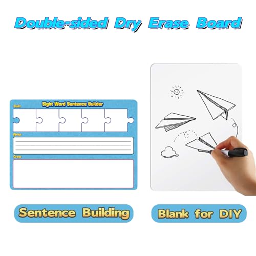 SeunKieer Sentence Building and Sight Word Builder Cards