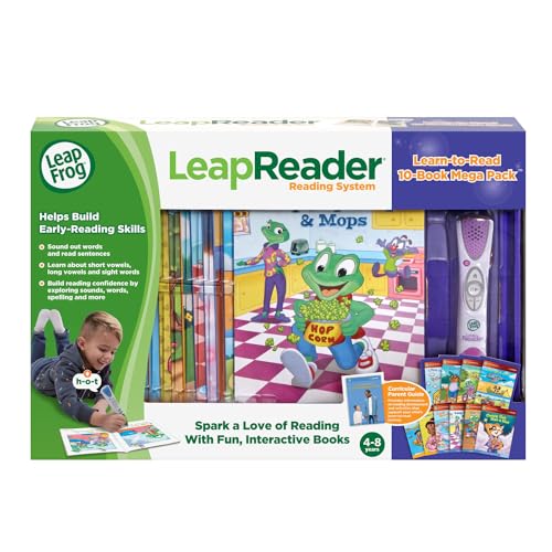 LeapFrog LeapReader System Learn-to-Read 10 Book Mega Pack