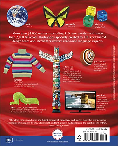 Merriam-Webster Children's Dictionary: 3,000 Photos & Illustrations