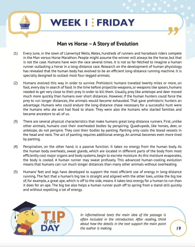 5th Grade ELA Workbook with Video Explanations