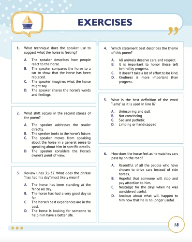 5th Grade ELA Workbook with Video Explanations