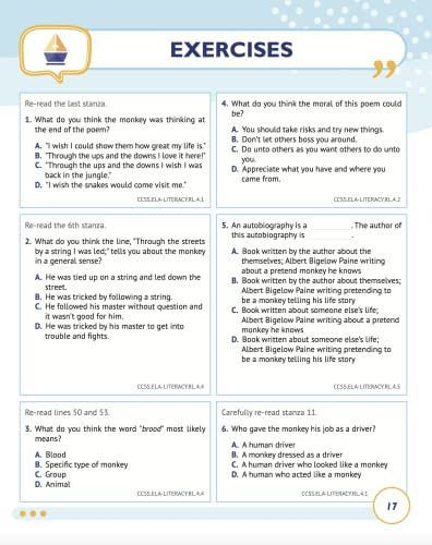 4th Grade ELA Daily Practice Workbook | NGSS Aligned