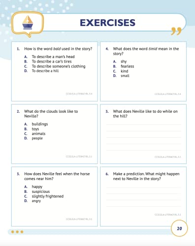3rd Grade ELA Practice Workbook with Video Explanations