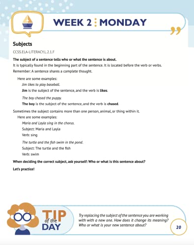 2nd Grade ELA Daily Practice Workbook | NGSS Aligned