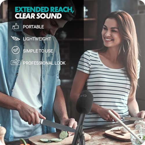 Movo Mini UC-Duo Wireless Microphone Bundle for Podcasts