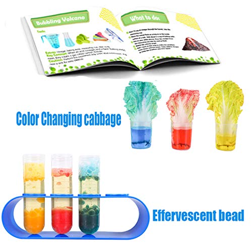 Kids Science Experiment Kit with Lab Coat Costume