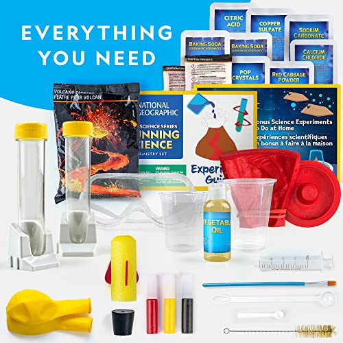 National Geographic Mega Chemistry Set - STEM Projects for Kids