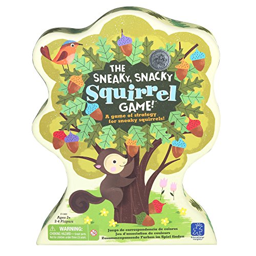 The Sneaky, Snacky Squirrel Game Ages 3+