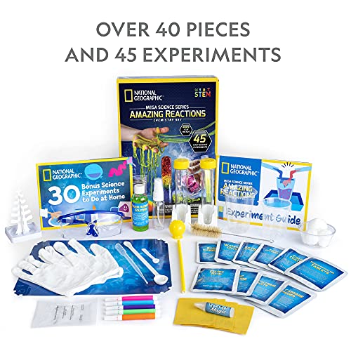NATIONAL GEOGRAPHIC Amazing Chemistry Set - 45 Experiments