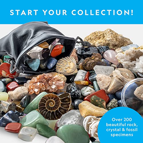 National Geographic Rocks & Fossils Kit - 200+ Pieces