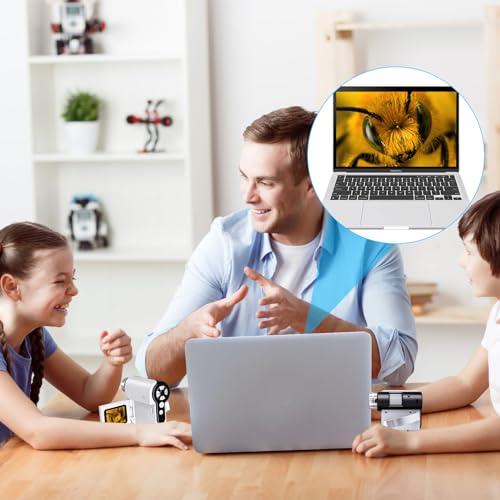Kids 1000X Portable Handheld Microscope with Telescope
