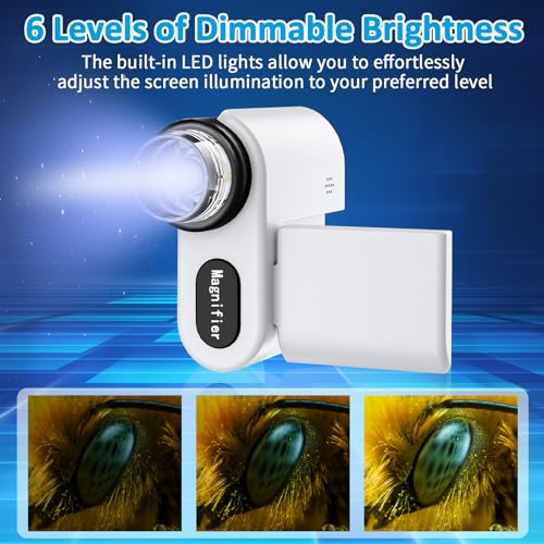 Kids 1000X Portable Handheld Microscope with Telescope