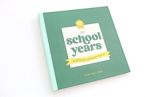 School Memory Book: Capture Childhood Memories from Preschool-Onward
