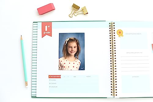 School Memory Book: Capture Childhood Memories from Preschool-Onward