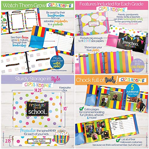 Class Keeper Memory Book | Preschool-College Scrapbook & Keepsake