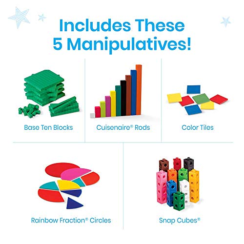 Math Manipulatives Kit for Kids - Homeschool Supplies