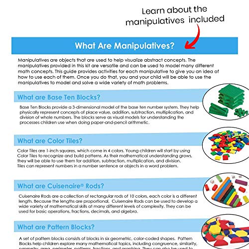 Math Learning Kit for Ages 5-7, Educational Phase 1