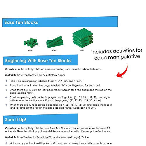 Math Learning Kit for Ages 5-7, Educational Phase 1