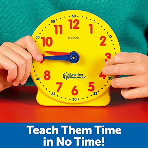 Student Clock for Teaching & Demonstrations, 12 Hour