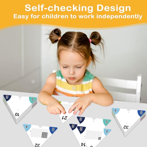 Edulok Multiplication & Division Flashcards with Times Table Chart