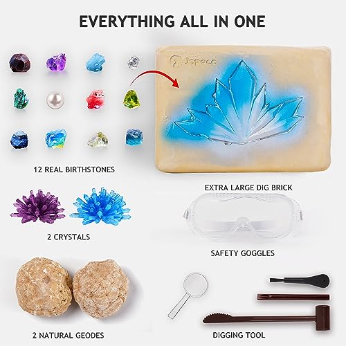 Earth Science Kits for Kids, STEM Geology Toy