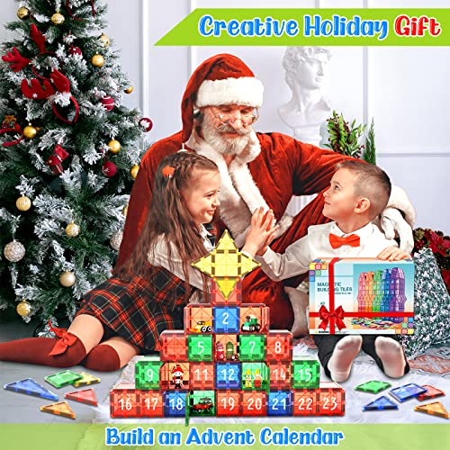 STEM Magnetic Tiles Building Toys for Toddlers