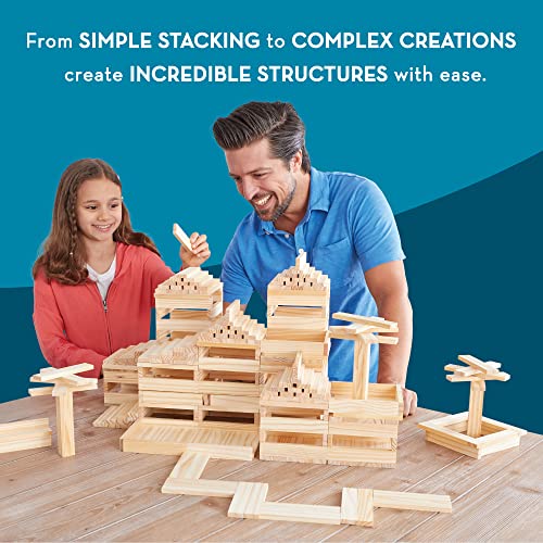 KEVA Structures 200 Wood Building Planks Set - Toy