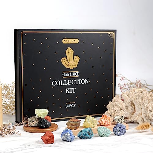 Kid's Rock & Gemstone Collection Kit with Learning Guide