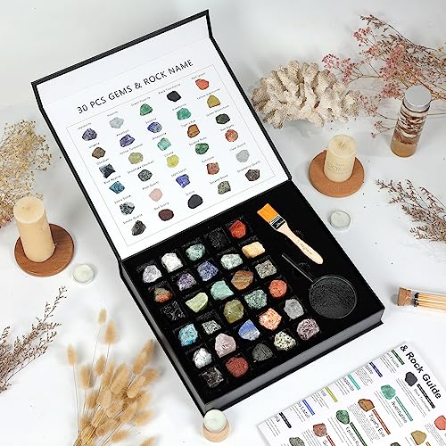 Kid's Rock & Gemstone Collection Kit with Learning Guide