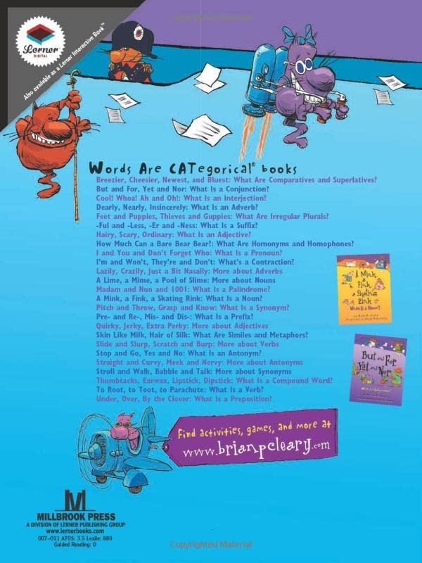 Slide and Slurp, Scratch and Burp: More about Verbs by Brian Cleary (Words Are CATegorical ®)