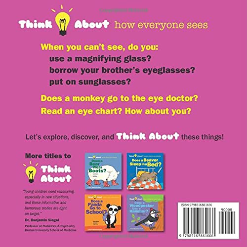 Does an Owl Wear Eyeglasses?: Think About How Everyone Sees by Harriet Ziefert and Emily Bolam