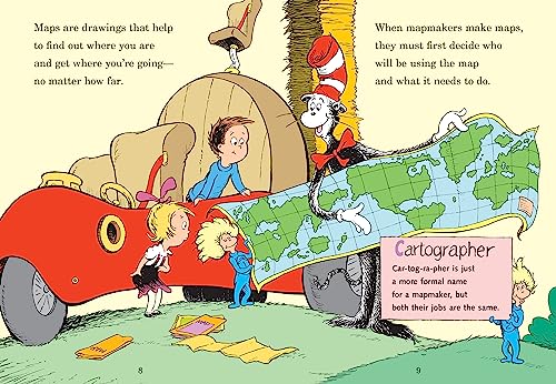 There's a Map on My Lap! All About Maps (The Cat in the Hat's Learning Library)