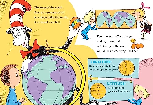 There's a Map on My Lap! All About Maps (The Cat in the Hat's Learning Library)
