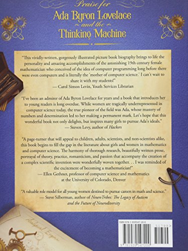 Ada Byron Lovelace & the Thinking Machine by Laurie Wallmark & April Chu