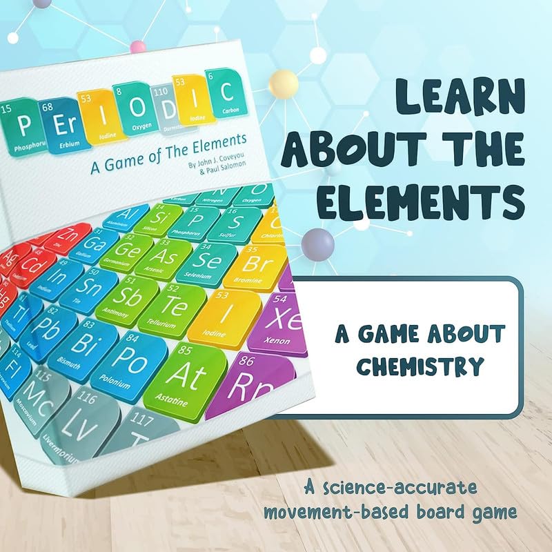 Periodic: Elements Board & Card Game for Educational Fun